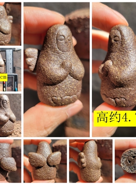 陶瓷海利亚石像鱼缸桌面摆件