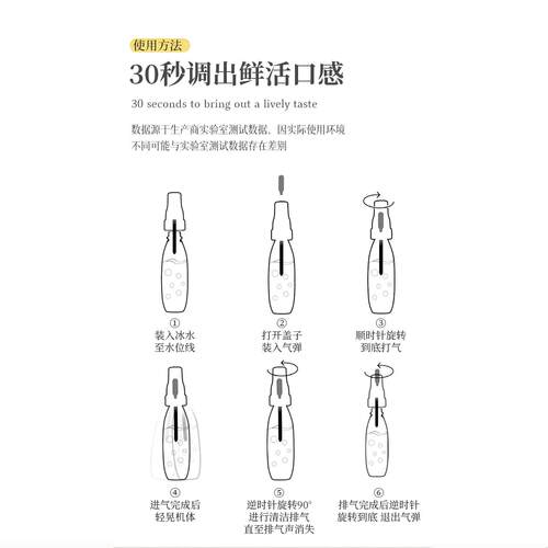 通用所有品牌苏打水机气泡机专用一次性小气弹8克soda发泡弹气瓶 - 图3