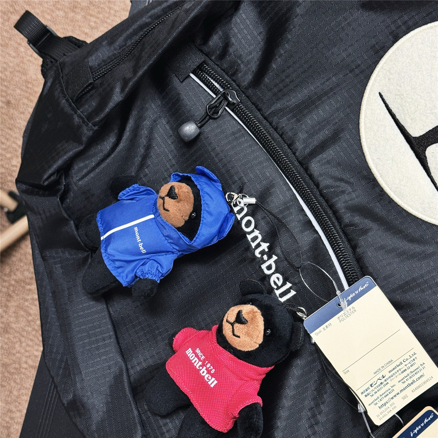 mama studio 日系儿童卡通黑熊耳朵双肩包背包小熊公仔挂件钥匙扣,淘宝优惠券,粉丝福利购,淘宝优惠卷