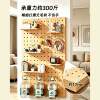 Solid wood hole board custom entry door entrance style wall