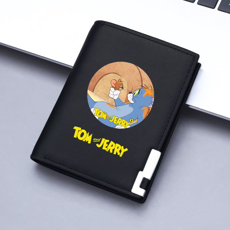 猫和老鼠钱包男时尚个性卡通动漫青年学生孩子儿童零钱包卡包礼物