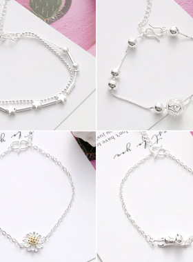 首饰学生森系闺蜜姐妹10元手链