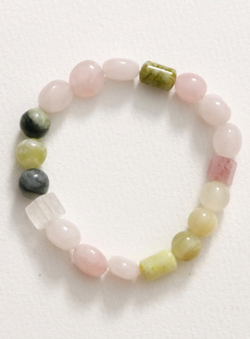 女天然石复古新中式手链