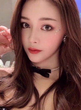 金属女皮革蝴蝶结颈圈项链