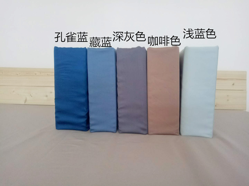 天丝A类外贸莱赛尔纯色100支高密度床笠床垫保护套清凉定做包邮 - 图0