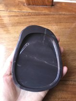 Zhaoqing End Ink Stone Ink Stone Hall Old Pit Ink Stone Jade Terrace Emerald Sky Green Stone Meat Hair Ink Good and Purple Red Gold Thread