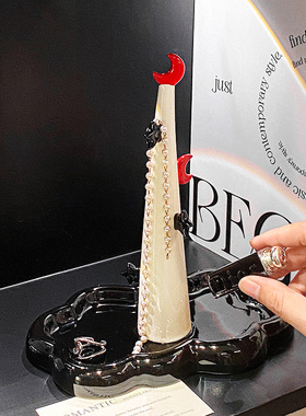 入户玄关钥匙收纳托盘摆件梳妆台首饰收纳架桌面整理架家居装饰品