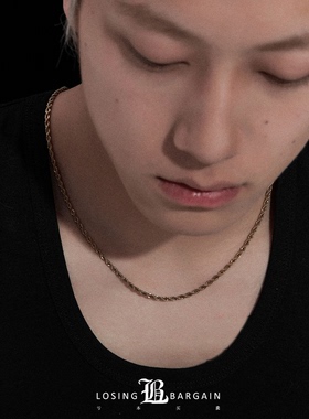 LosingBargain简约基础百搭项链