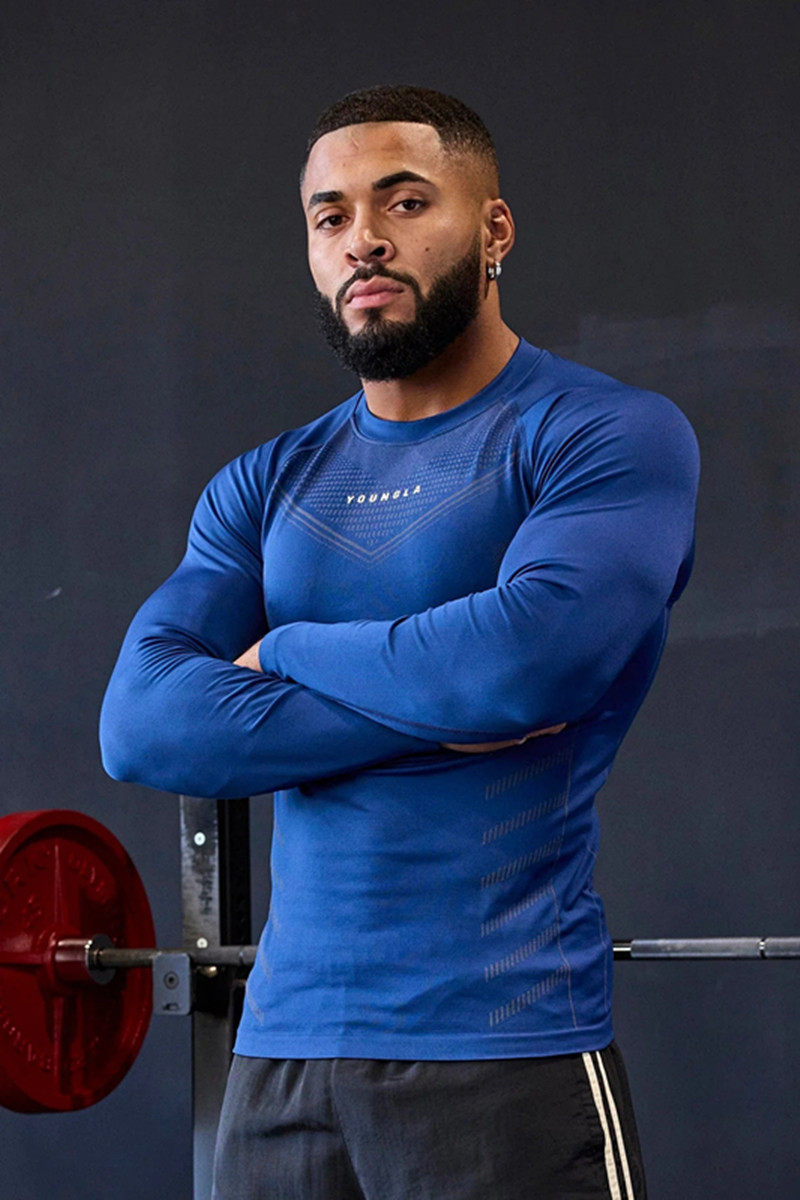 运动健身衣男长袖T恤速干透气弹力紧身衣跑步肌肉撸铁狗兄弟美式,淘宝优惠券,粉丝福利购,淘宝优惠卷