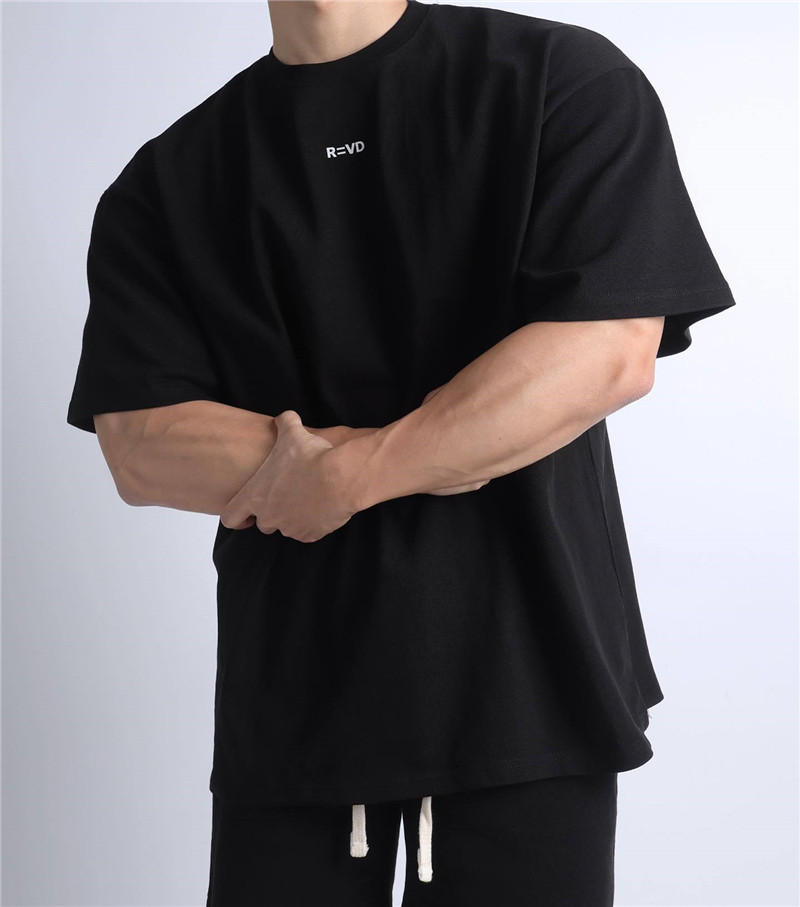 运动短袖男T恤宽松潮牌健身肌肉训练撸铁狗夏季跑步器械美式大码,淘宝优惠券,粉丝福利购,淘宝优惠卷