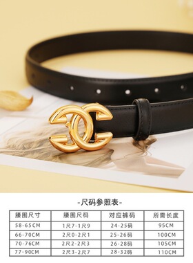 气质皮带女设计感小众牛皮装饰腰带休闲百搭配牛仔裤真皮裤带黑色