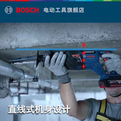 博世锂电无刷马刀锯电动往复锯金属木材切割电锯切割机GSA185-LI - 图3