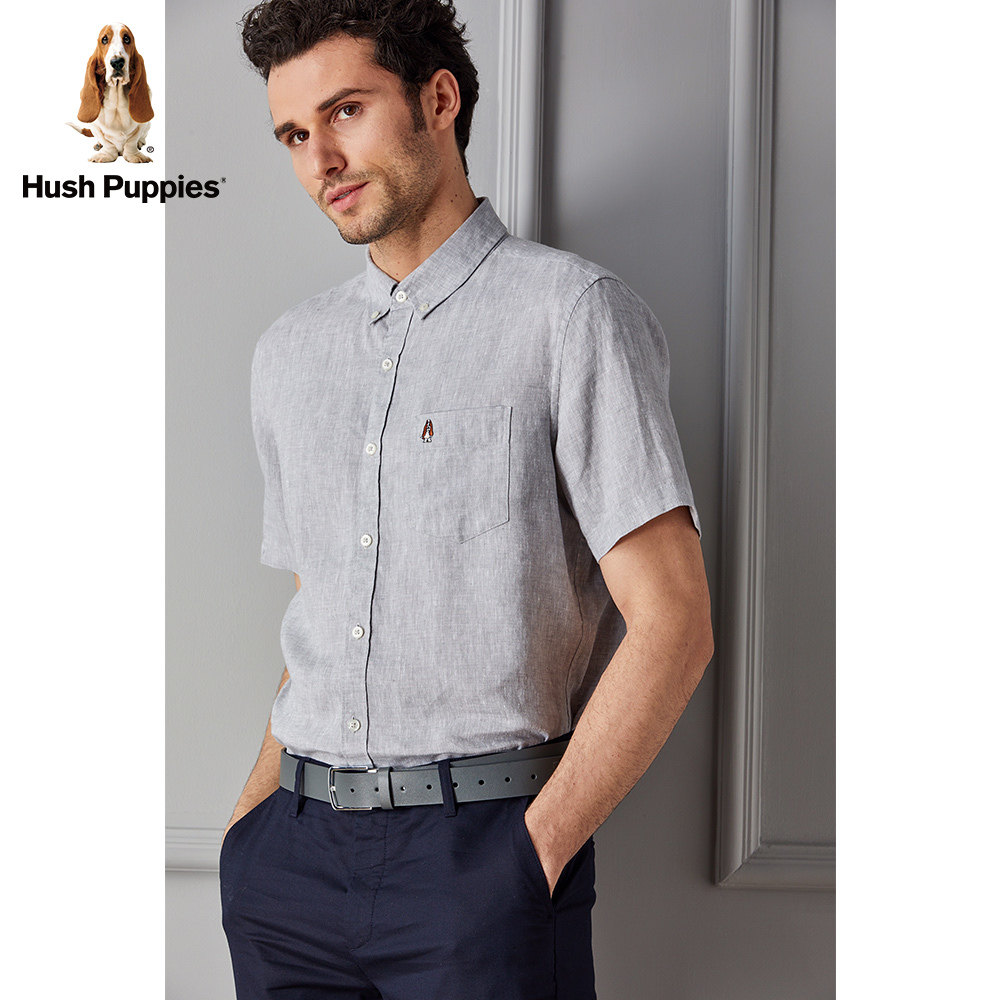 hush puppies暇步士男装夏季衬衫 Hush Puppies服饰衬衫