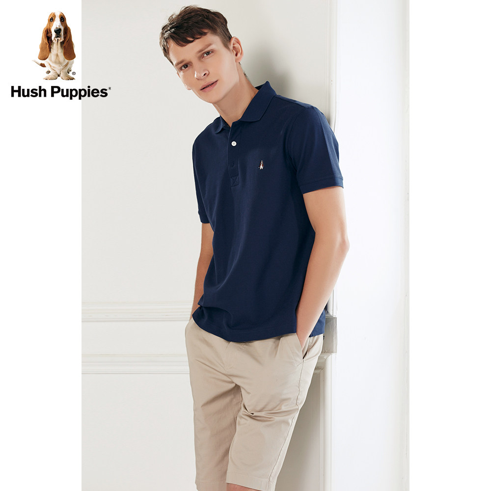 hush puppies暇步士男装夏季 polo衫 Hush Puppies服饰T恤