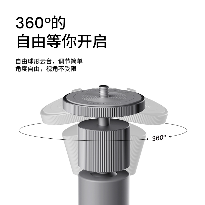 JMGO坚果投影仪球型落地支架投影机水平吊装床头可调节适用N1系列 - 图2