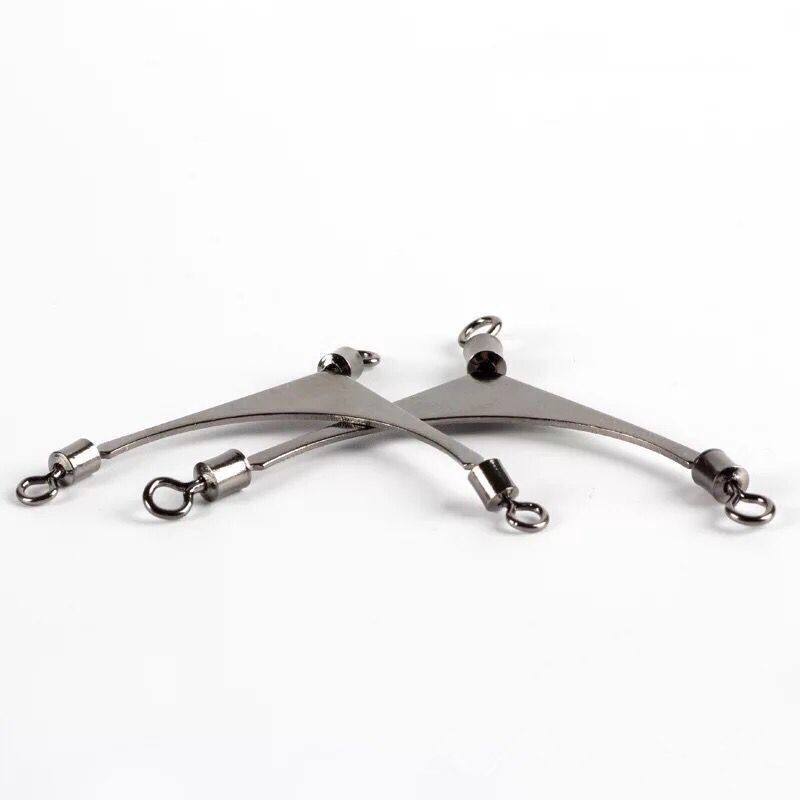 美式扁担转环 三叉环连接器分线三叉金属分线器分钩器 渔具小配件,淘宝优惠券,粉丝福利购,淘宝优惠卷