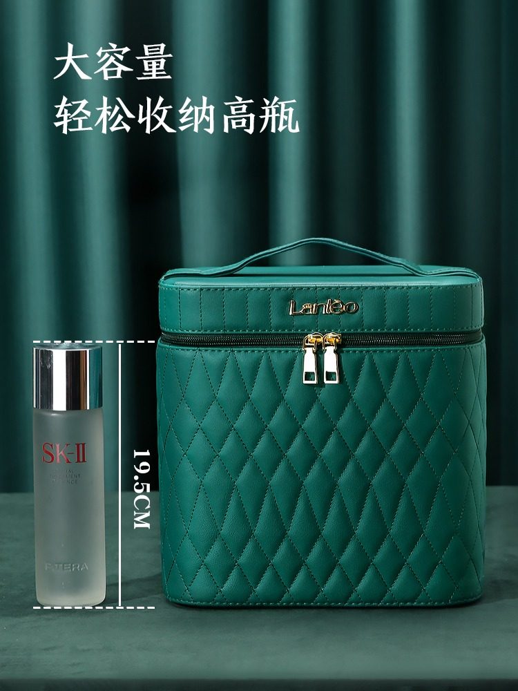 高级感大容量化妆包护肤品彩妆出游便携手提化妆箱首饰收纳,淘宝优惠券,粉丝福利购,淘宝优惠卷