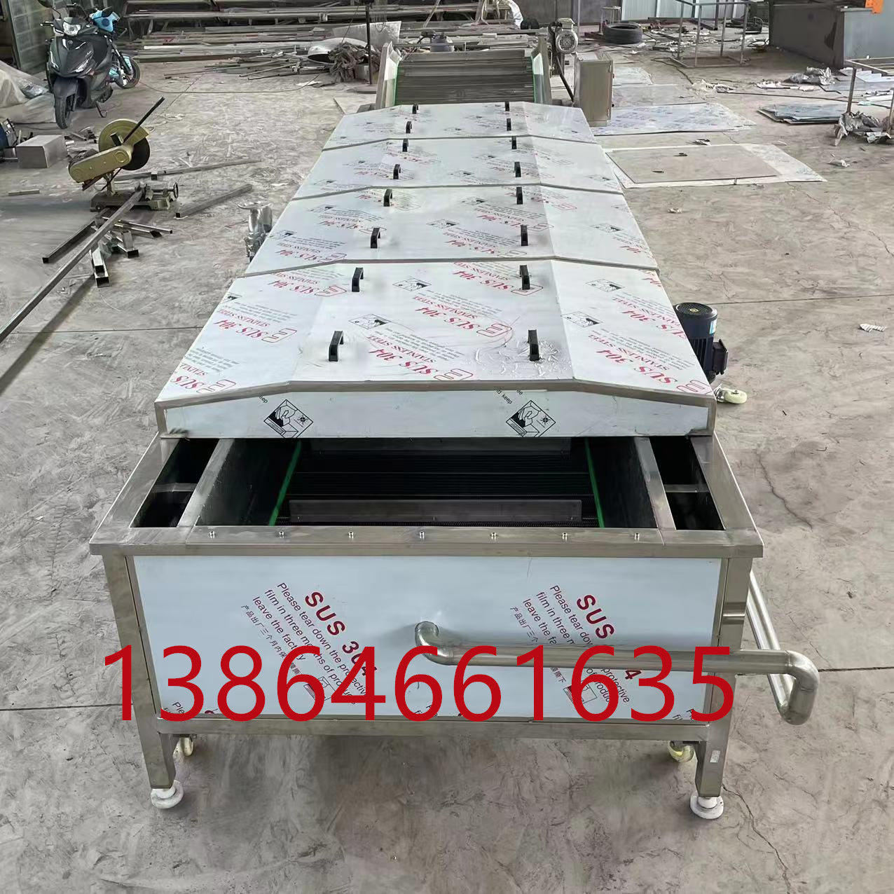 预制菜自动杀菌机大型 隧道式巴氏杀菌流水线 牛奶杀菌生产线带式,淘宝优惠券,粉丝福利购,淘宝优惠卷