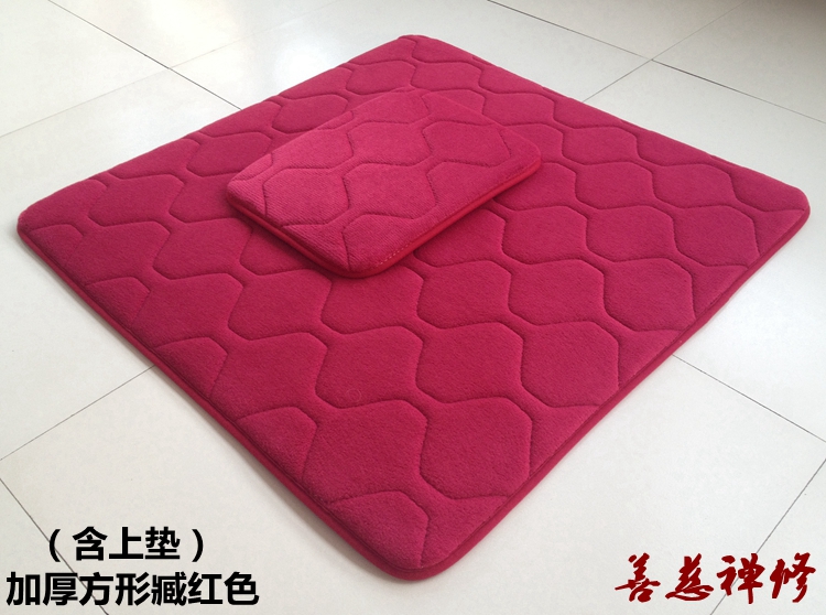 法会家庭佛堂打坐垫禅修垫拜佛垫蒲团垫子小拜忏垫加厚圆形便捷款