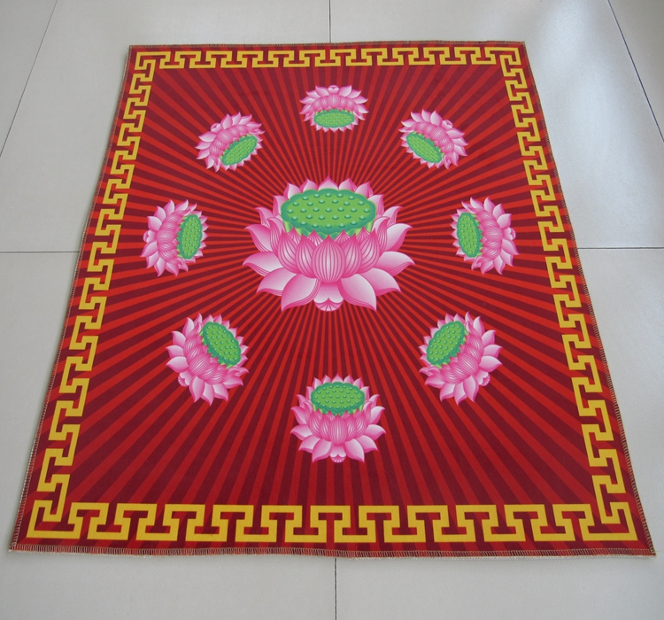 特价3D莲花拜佛垫法会打坐垫禅修垫加厚蒲团拜凳垫佛堂跪拜垫包邮