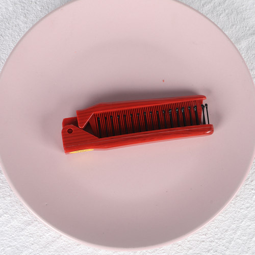 编发8件套折叠梳一次性皮筋头绳儿童拆发神器编发梳子工具盘发器 - 图1