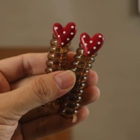 2 [красные сердечки в горошек]