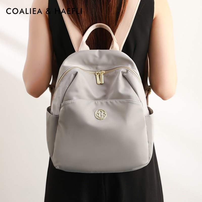 香港品牌小众双肩防泼水旅行背包高级感大容量通勤背包牛津布轻便,淘宝优惠券,粉丝福利购,淘宝优惠卷