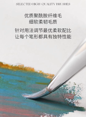MR美甲笔刷套装光疗刷胶笔
