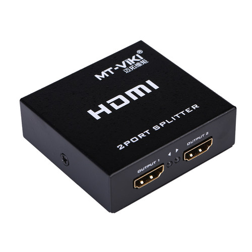 HDMI分配器一进二出 hdmi切换器分线器 1080P高清分屏器3D 1分2 - 图0