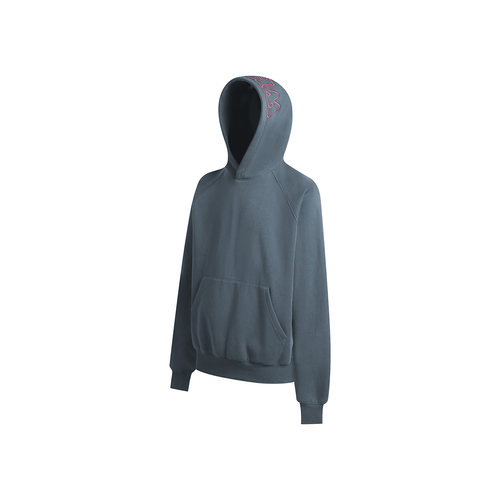 WHOOSIS（不知其名）刺绣logo帽衫秋冬情侣连帽卫衣简约百搭男女 - 图2