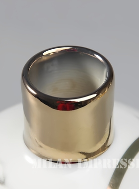 新中式风烛台会所展厅软装饰品