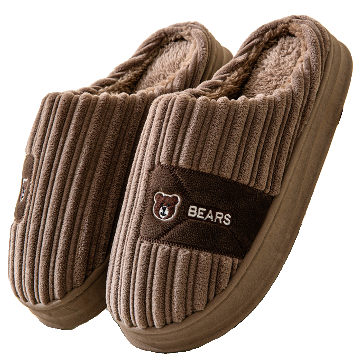 棉拖鞋男士冬季2025新款家居室内防滑厚底保暖毛绒踩屎感棉拖鞋男,淘宝优惠券,粉丝福利购,淘宝优惠卷