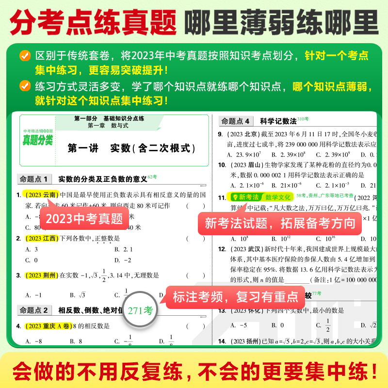 2024万唯中考真题分类卷语文数学物理化学英语道法历史八九年级专项训练练真题历年模拟试卷全套初中复习资料万维教育官方旗舰店-图1