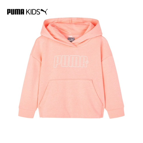 Puma, трикотажная детская куртка, толстовка с капюшоном, детская одежда, официальный продукт