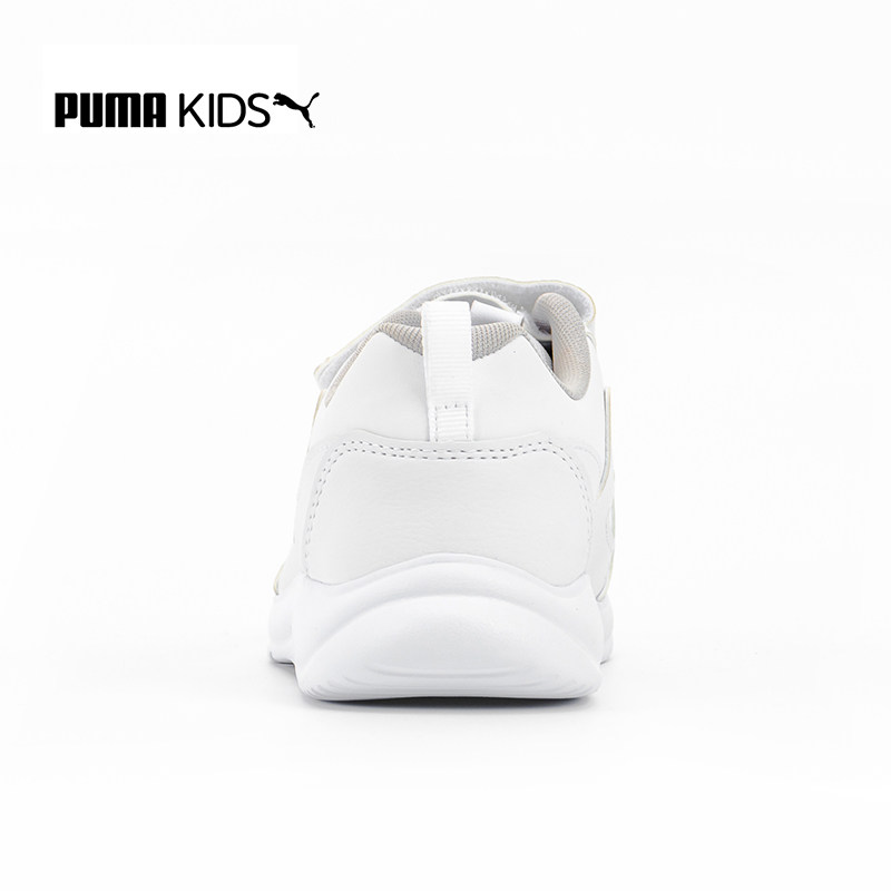 puma儿童春秋轻便休闲跑步鞋小白鞋 puma童装运动鞋