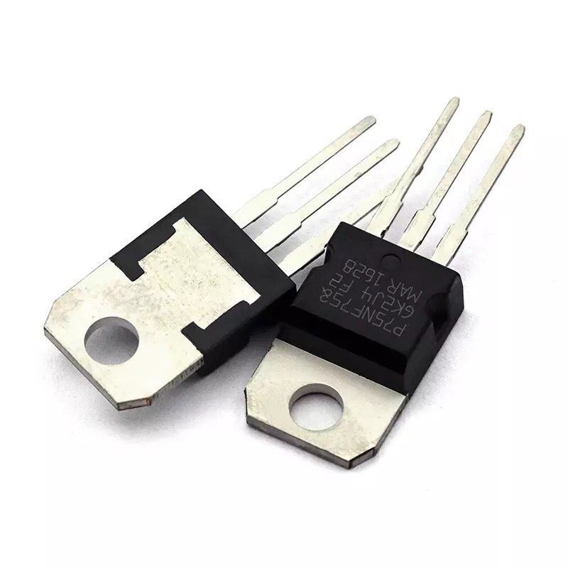 STP75NF75 MOS场效应管 P75NF75 TO-220 电动机车控制器 MOSFET - 图0