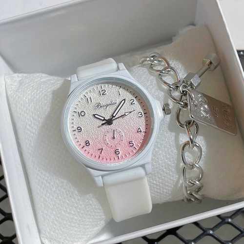 上课看时间学生考试手表女孩ins风高颜值初高中生森系小清新显白 - 图0