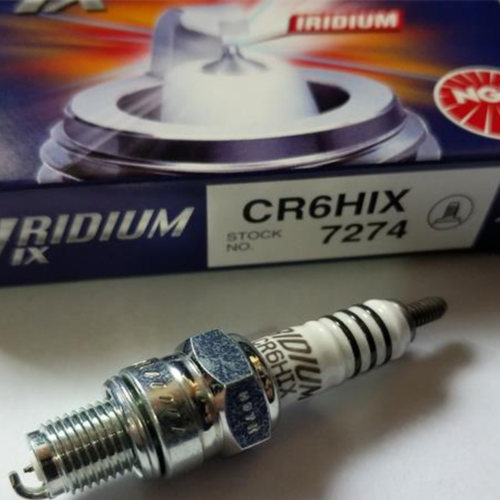 NGK摩托车铱金火花塞 CR6/7HIX CR7/8/9EIX 250 黄龙600 CB400 - 图1