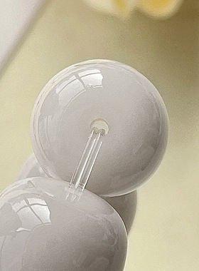 稀有色菩提根手串大尺寸奶奶灰