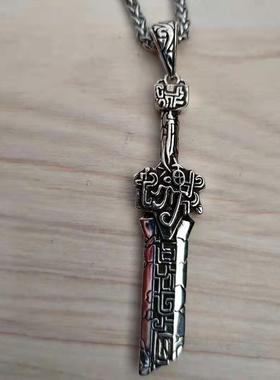 百搭男士森系文艺风吊坠私人定制