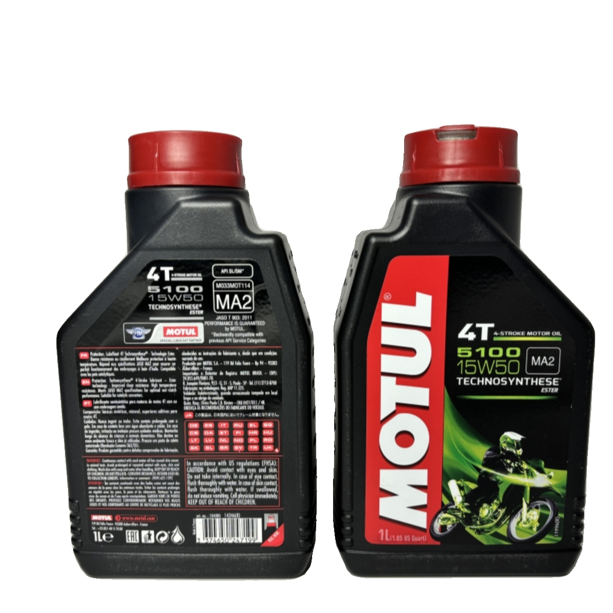 法国进口摩特MOTUL 5100 4T 15W50全合成4冲程摩托车机油踏板车MA - 图3