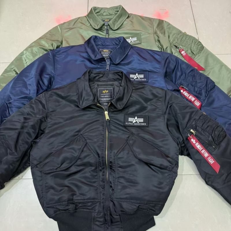 纯原！阿尔法 CW-45P飞行夹克MA1男款冬军迷棉衣加厚翻领飞行员,淘宝优惠券,粉丝福利购,淘宝优惠卷