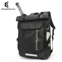 GreatSpeed tennis bag badminton bag 2 clothes with double shoulder backpack trendy fashion sports men and women sports