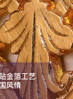 泰吉利泰国背景墙圆形壁挂实木