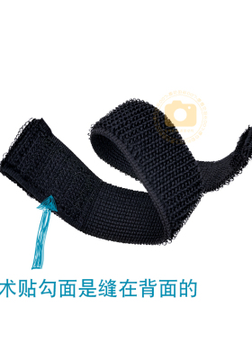 电极固定绑带理疗松紧带绑腕带2.5X23cm电疗仪粘扣固定电极片绑带