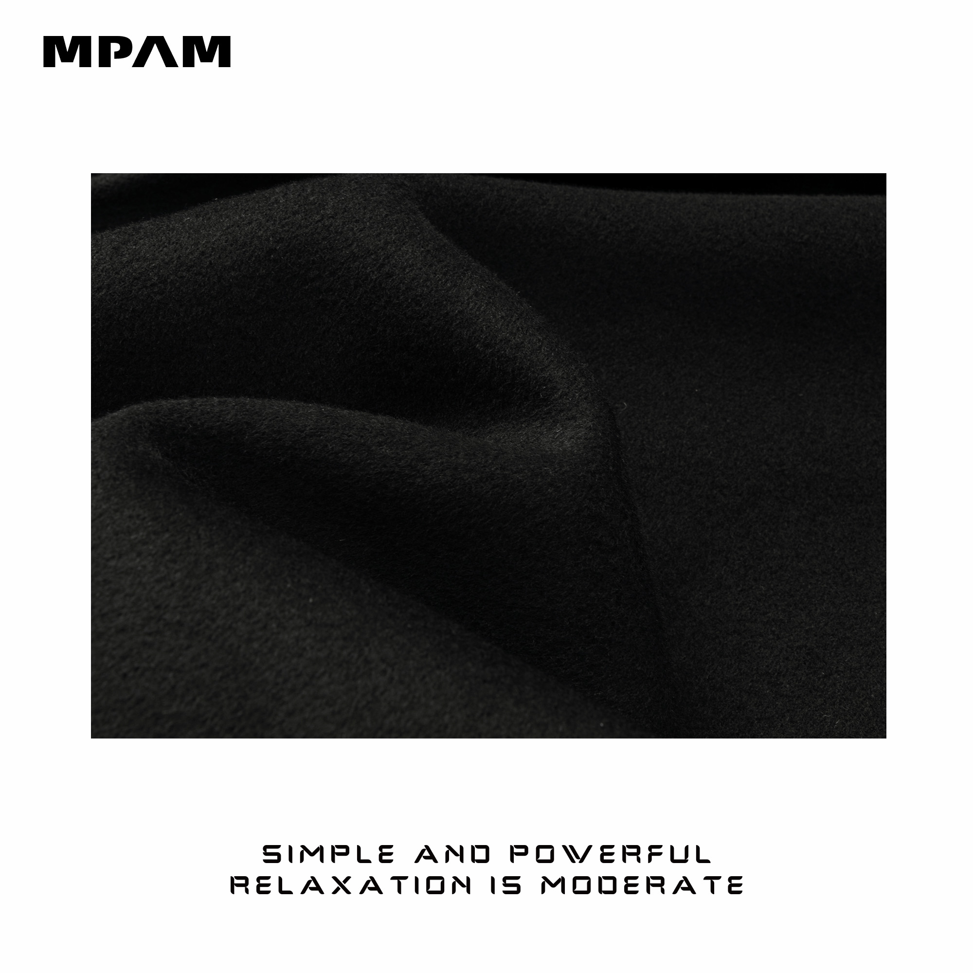 MPAM袖口可拆卸狐狸毛绵羊毛双面呢大衣女显瘦秋冬新款毛呢外套 - 图2