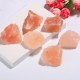 Natural Himalayan Crystal Orange Salt Raw Stone Diffusing Stone Mineral Label Aromatherapy Stone Healing Ornament