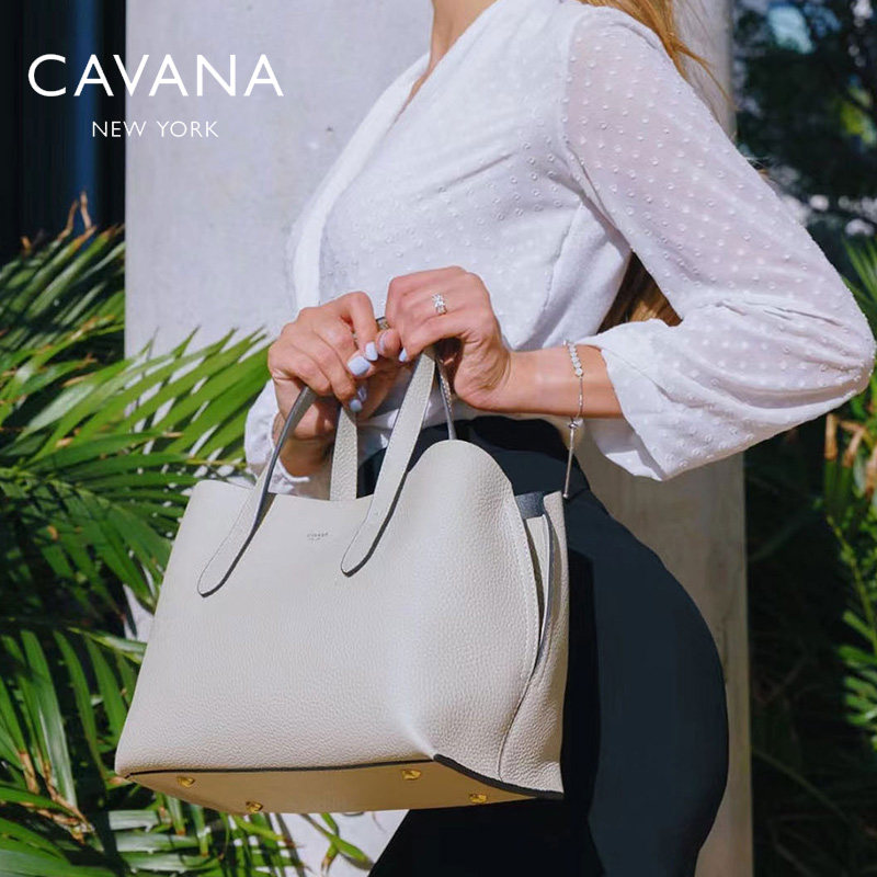 cavana牛皮boston satchel波士顿包 凯特周女士包袋