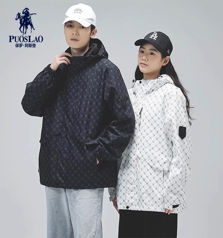 保罗阿斯登】情侣款夹克冲锋衣，男女老少都能穿-第4张图片-提都小院