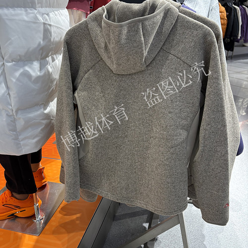 安踏中国国家地理Polartec抓绒衣男2025冬季新款厚外套152546705 - 图0